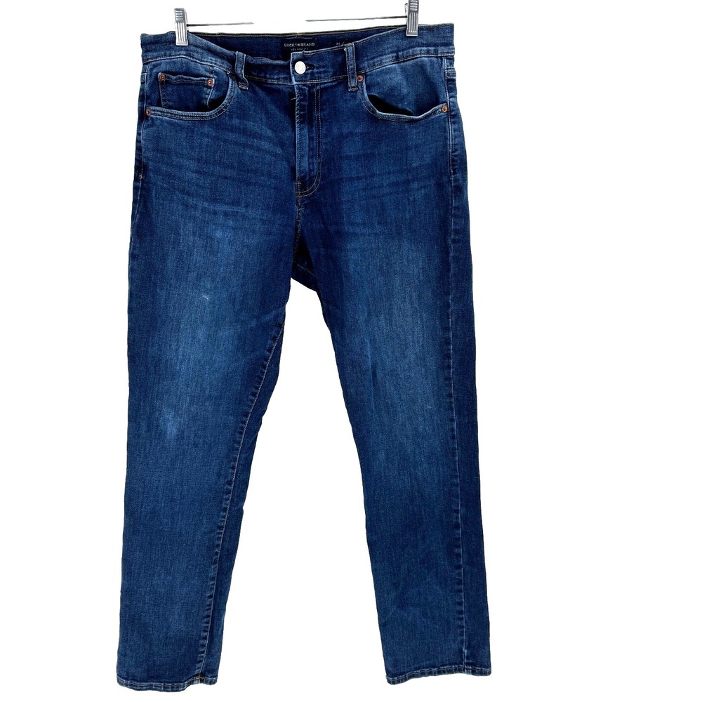 Lucky Brand 410 Athletic Straight Stretch Jeans Men's 36X32 Rodeo Western Cowboy